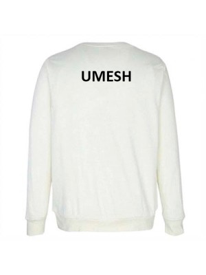 Cricket Full Sleeve Sweater White Cricket Full Sleeve Sweater White